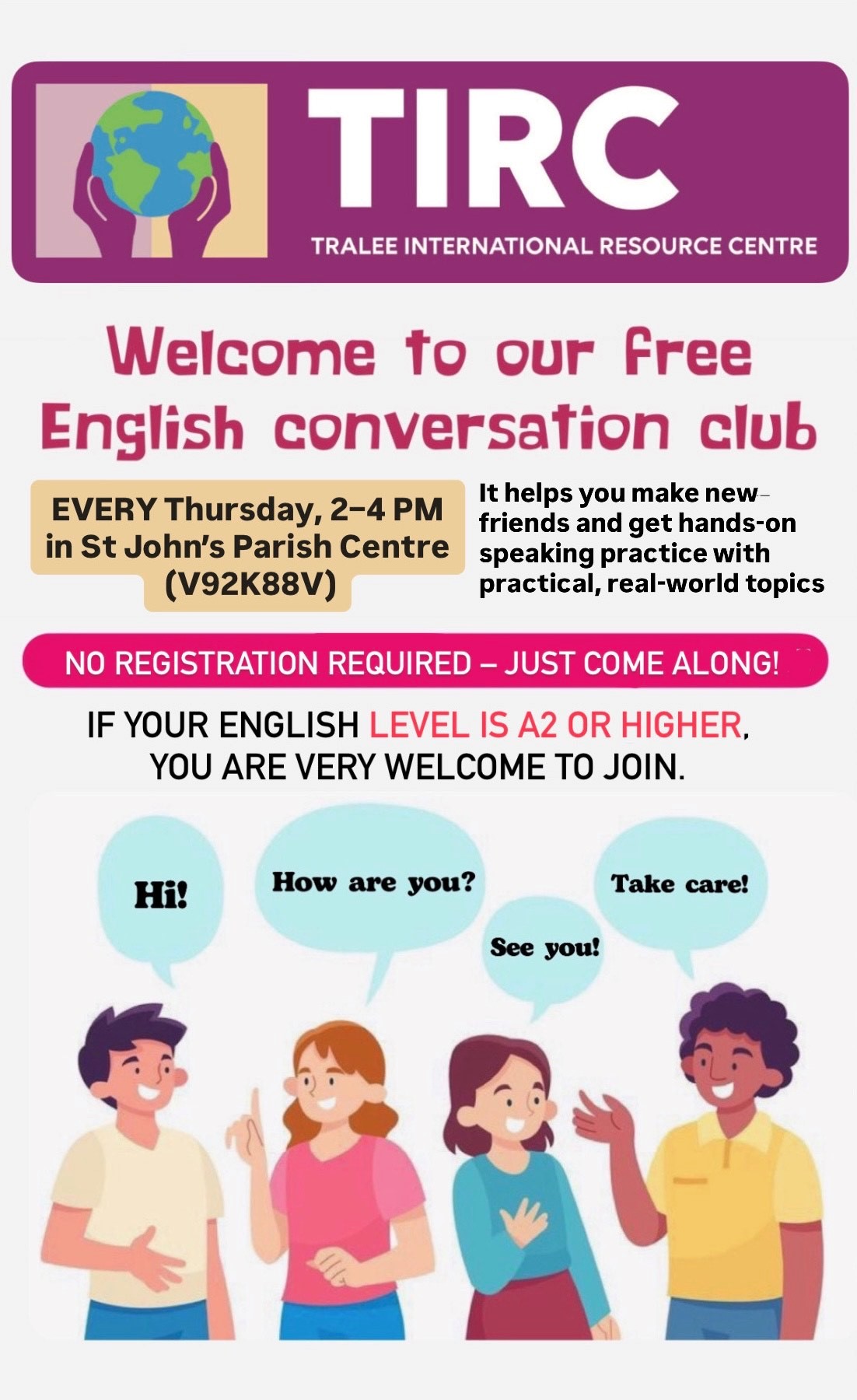 poster-conversation-classes-parish-hall